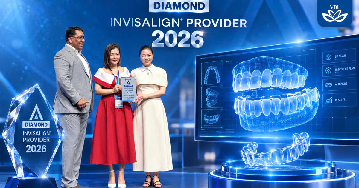 Bằng chứng uy tín: Chứng nhận Invisalign Diamond Provider và công nghệ 3D tại Nha Khoa Việt Bỉ